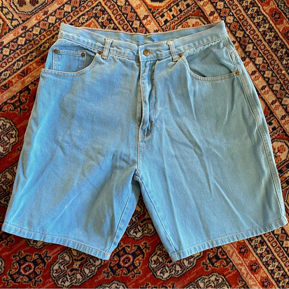 Vintage 90’s Sierra Pacific Men's 34 Shorts Blue Denim Jean Bottoms